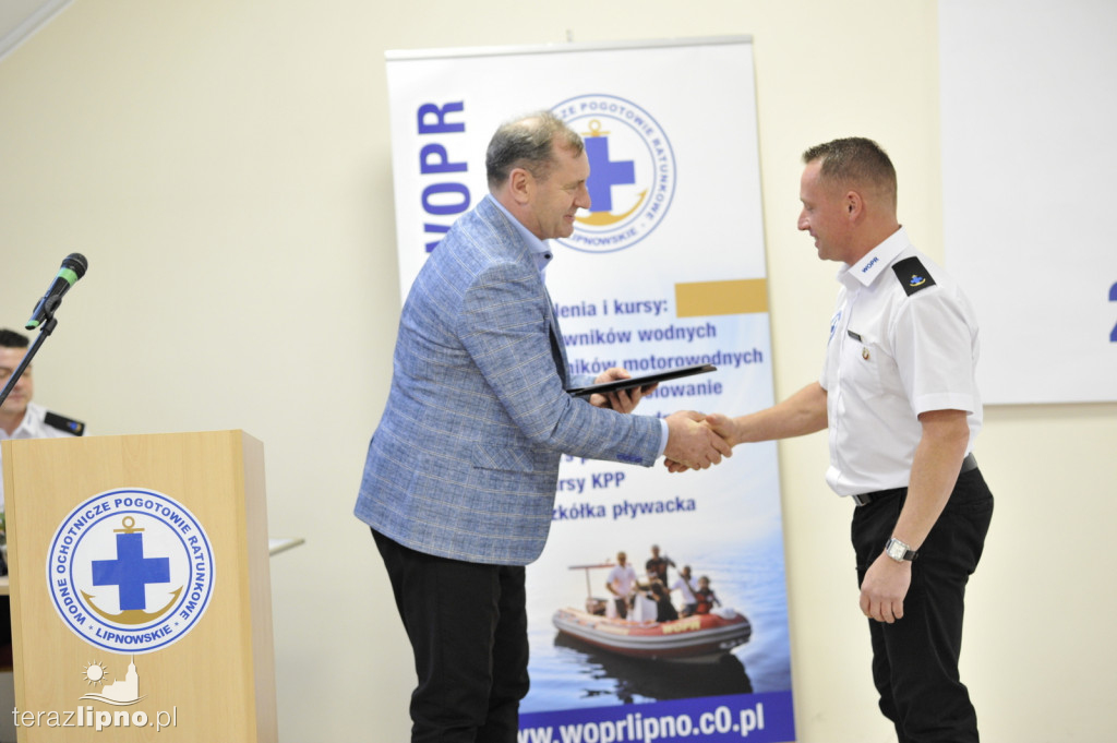 Dziesięciolecie lipnowskiego WOPR