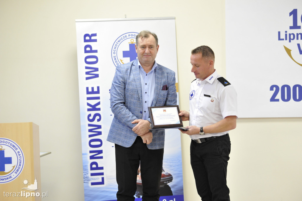 Dziesięciolecie lipnowskiego WOPR