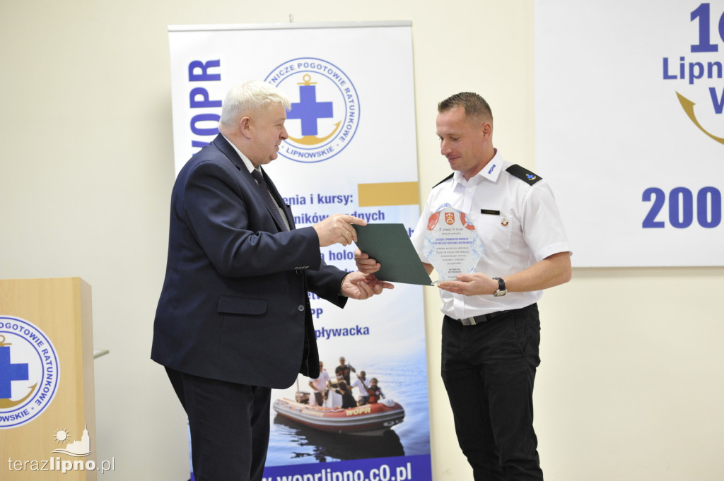 Dziesięciolecie lipnowskiego WOPR