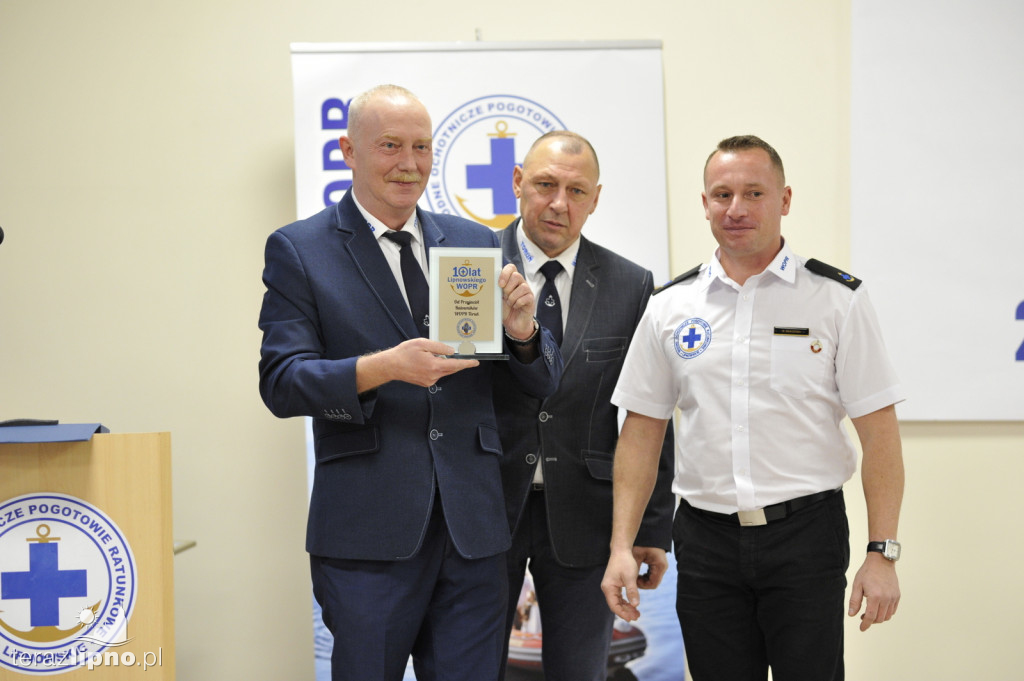 Dziesięciolecie lipnowskiego WOPR