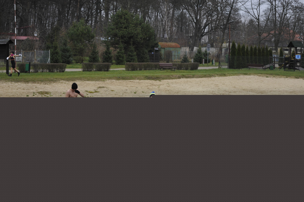 Niedzielne morsowanie w Skępem
