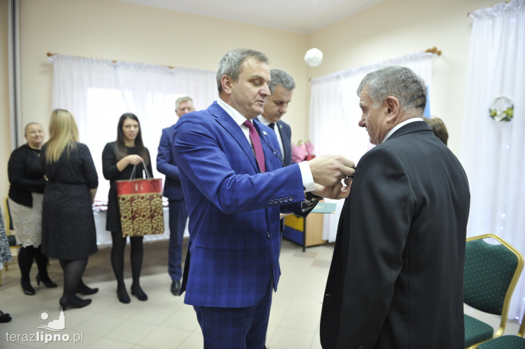 Wręczenie medali w gminie Lipno