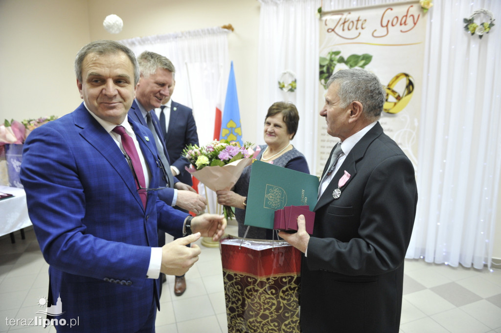 Wręczenie medali w gminie Lipno