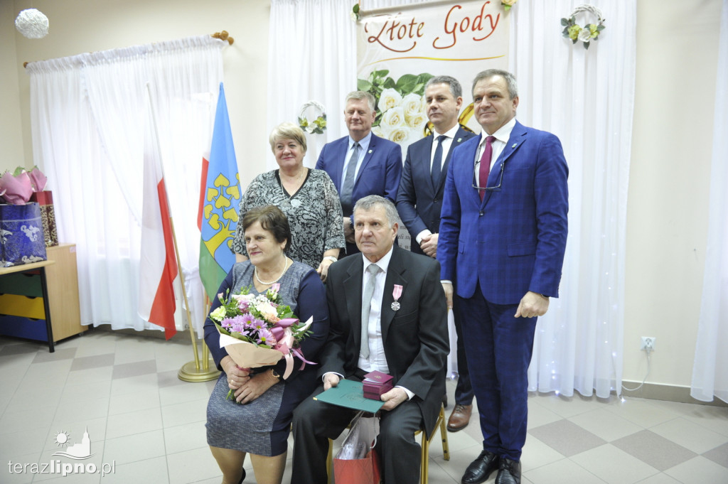 Wręczenie medali w gminie Lipno