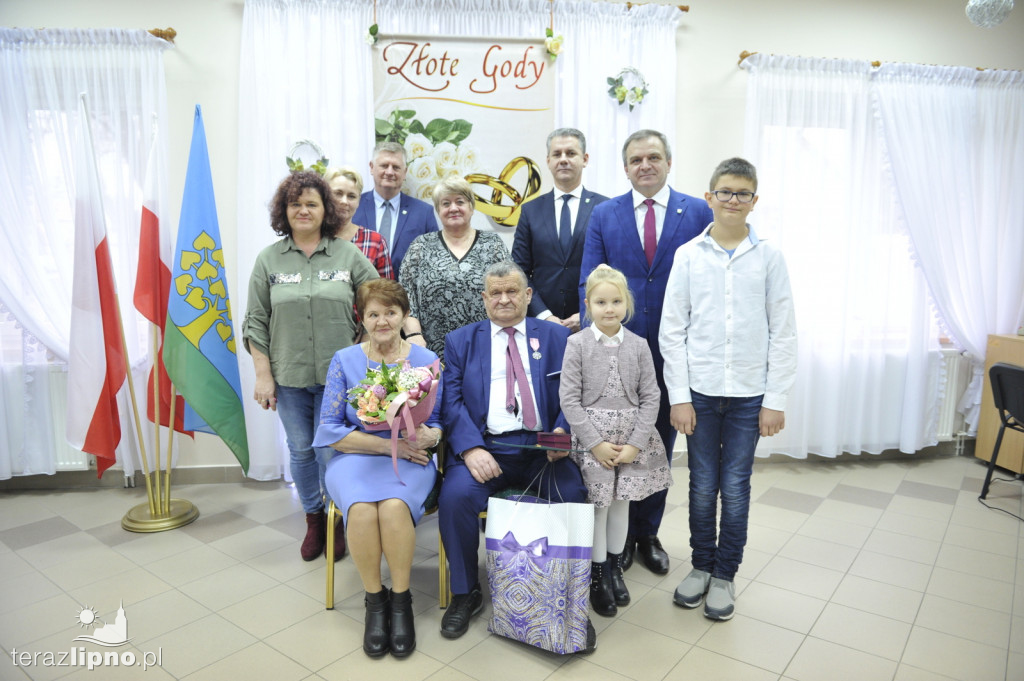Wręczenie medali w gminie Lipno