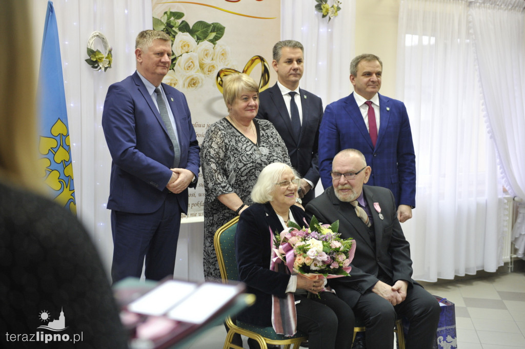Wręczenie medali w gminie Lipno