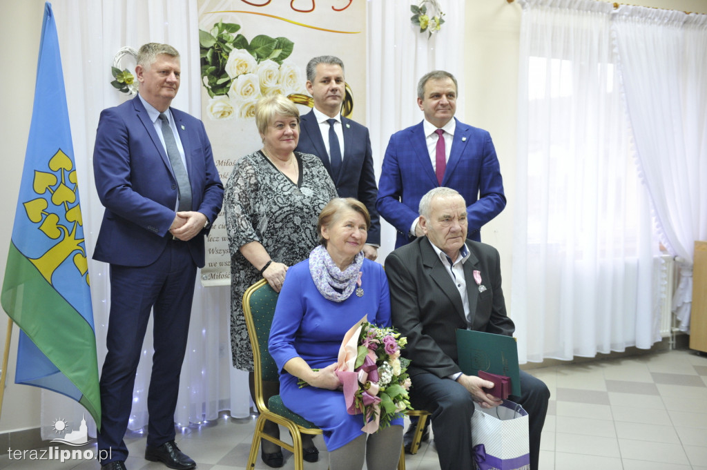 Wręczenie medali w gminie Lipno