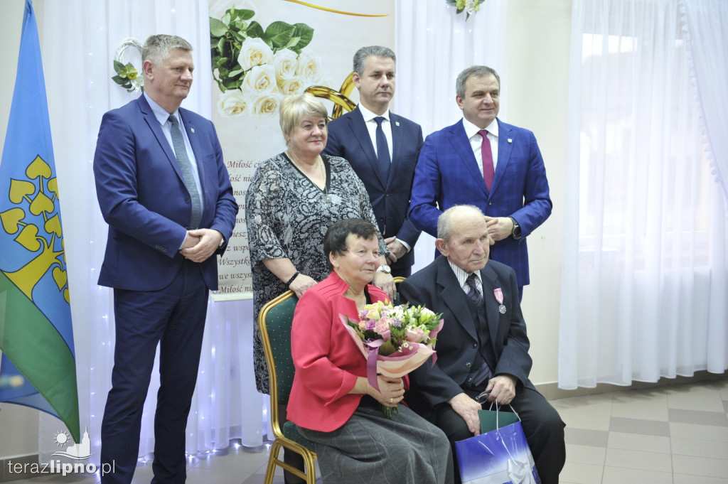 Wręczenie medali w gminie Lipno