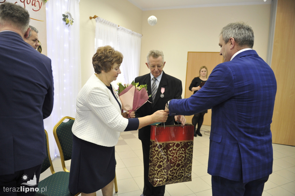 Wręczenie medali w gminie Lipno
