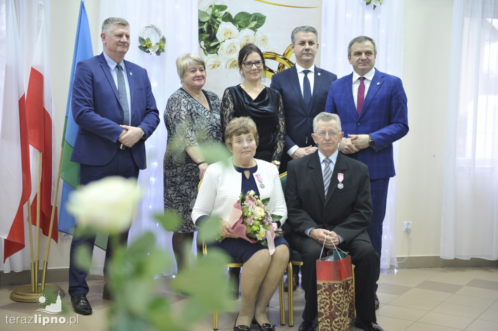 Wręczenie medali w gminie Lipno