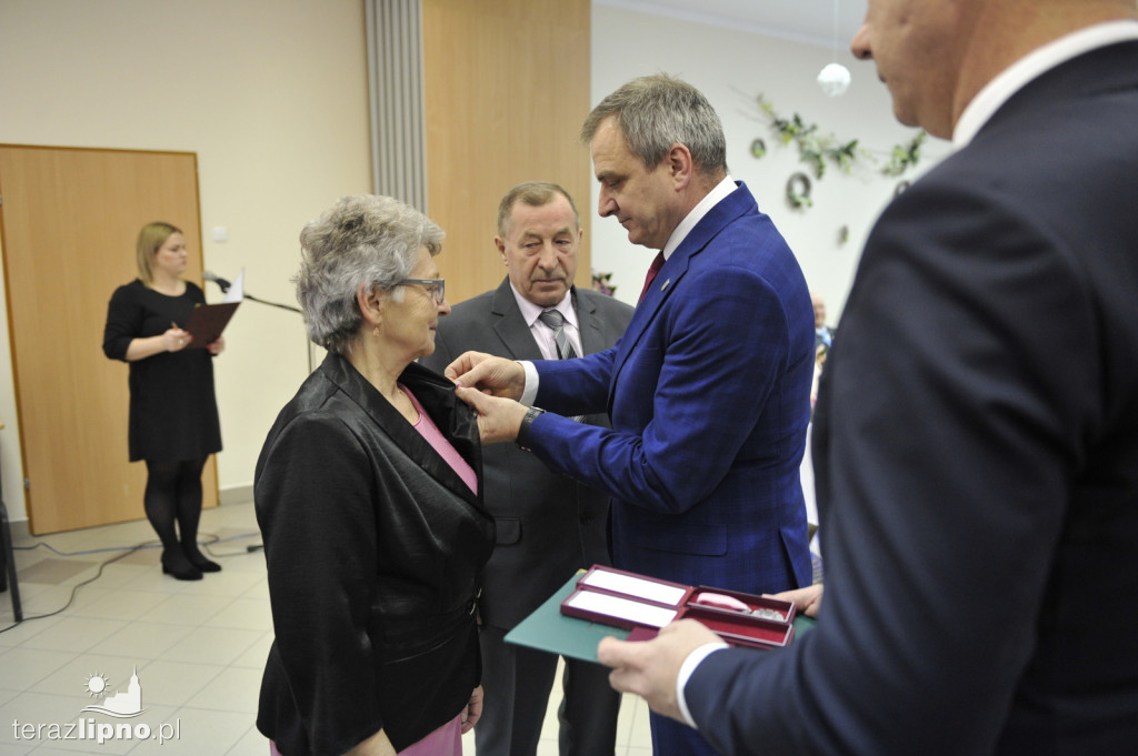 Wręczenie medali w gminie Lipno