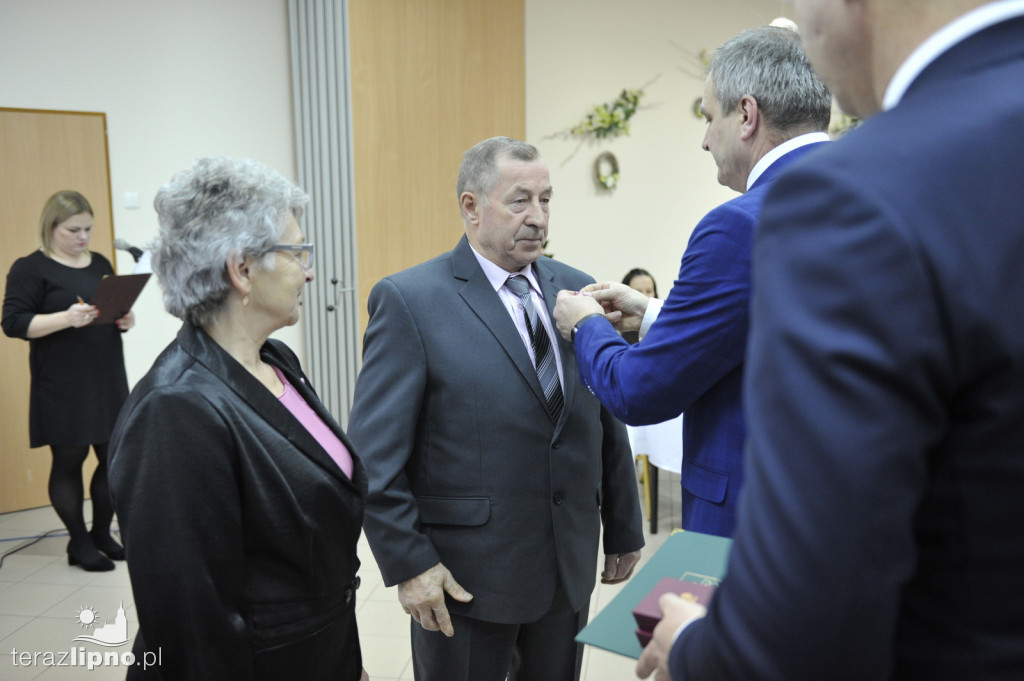 Wręczenie medali w gminie Lipno