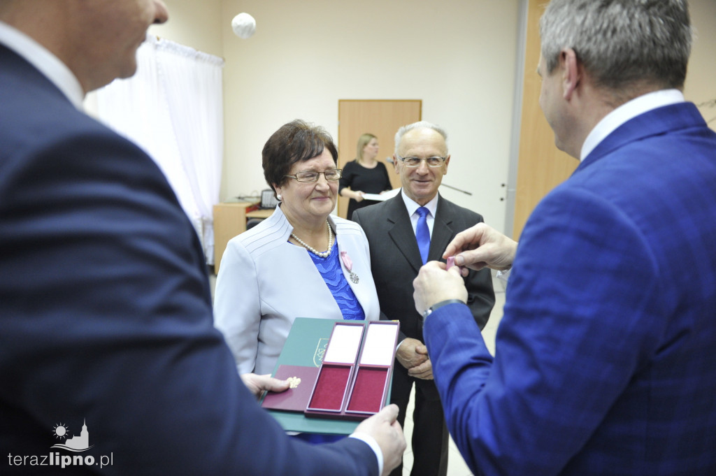 Wręczenie medali w gminie Lipno