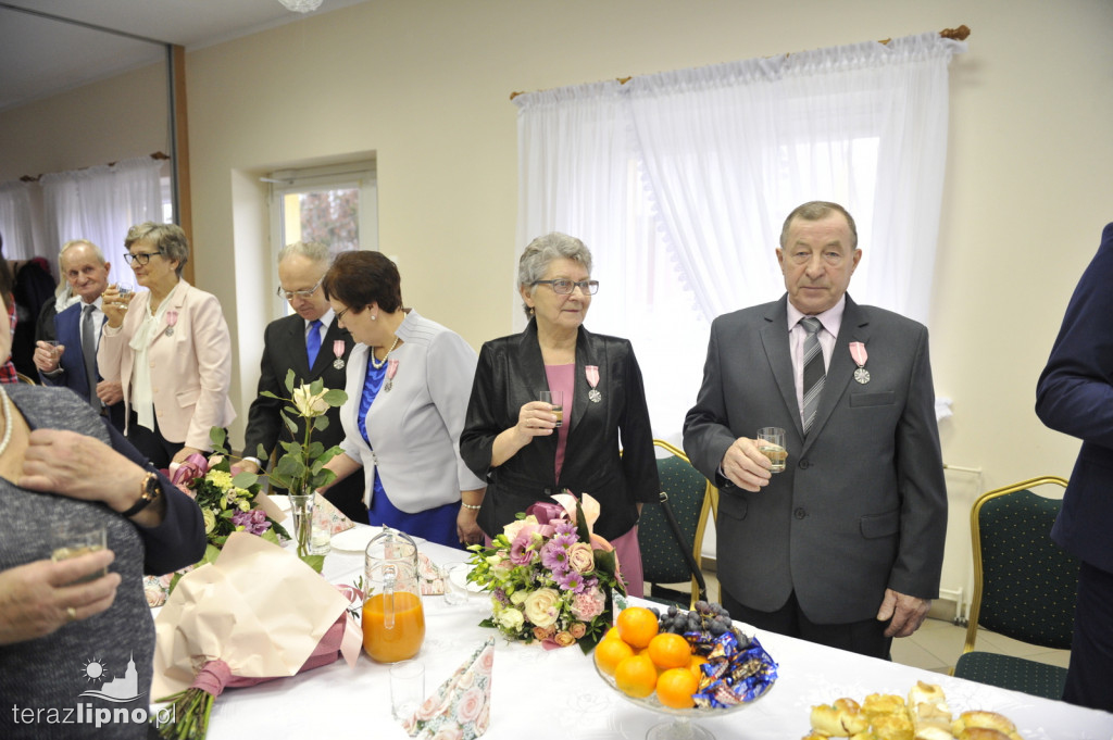 Wręczenie medali w gminie Lipno