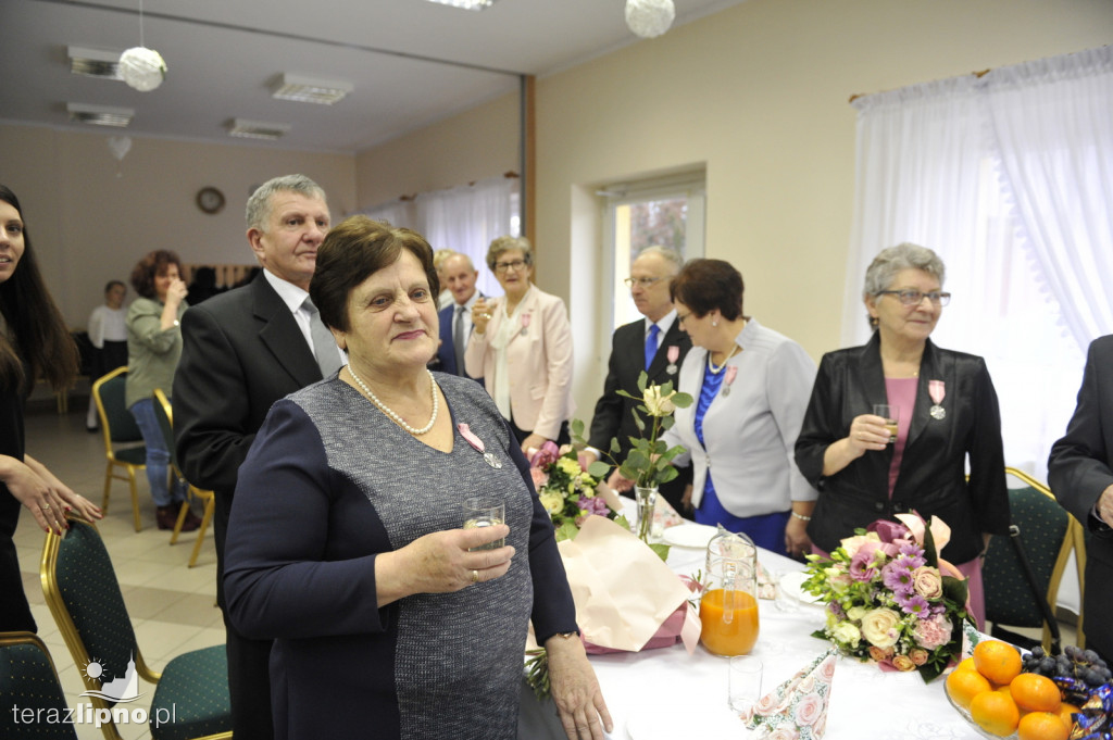 Wręczenie medali w gminie Lipno