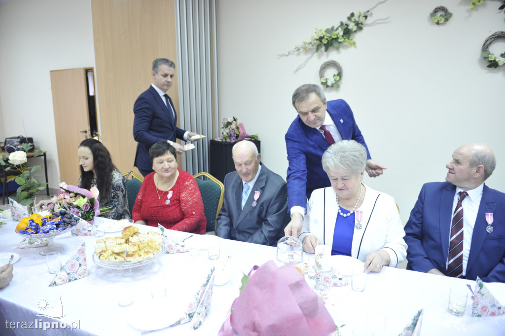 Wręczenie medali w gminie Lipno