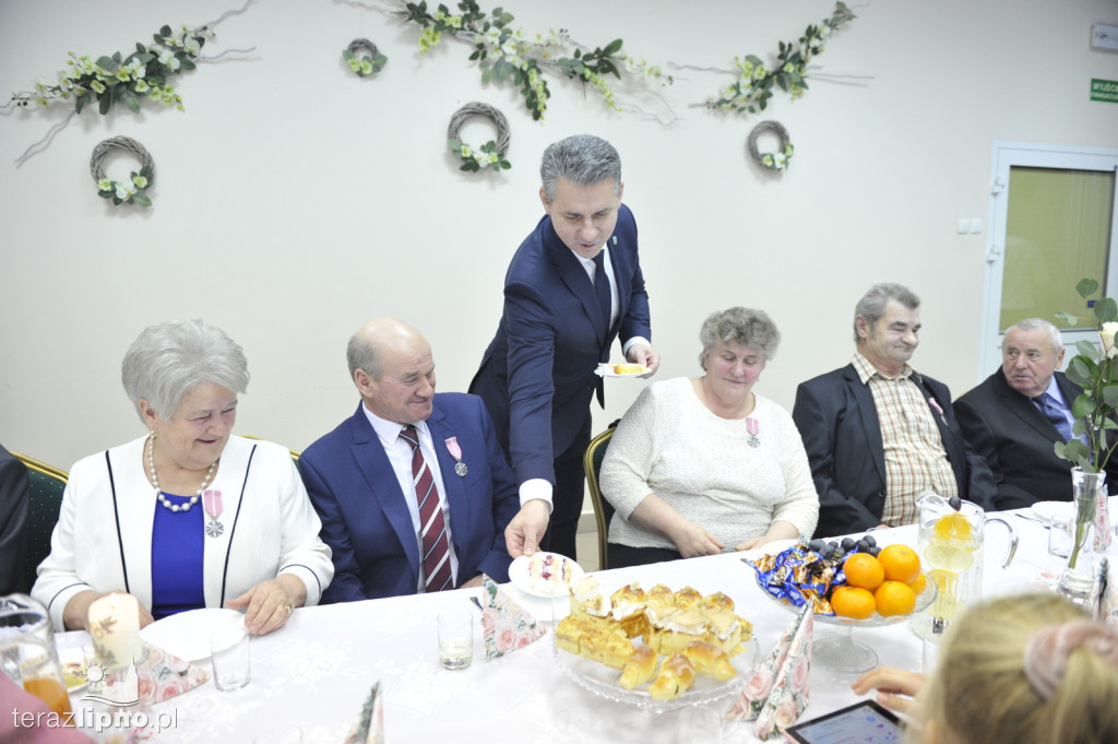 Wręczenie medali w gminie Lipno