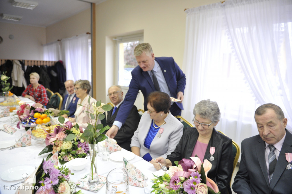 Wręczenie medali w gminie Lipno