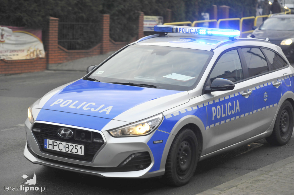 Potrącenie na pasach w Lipnie