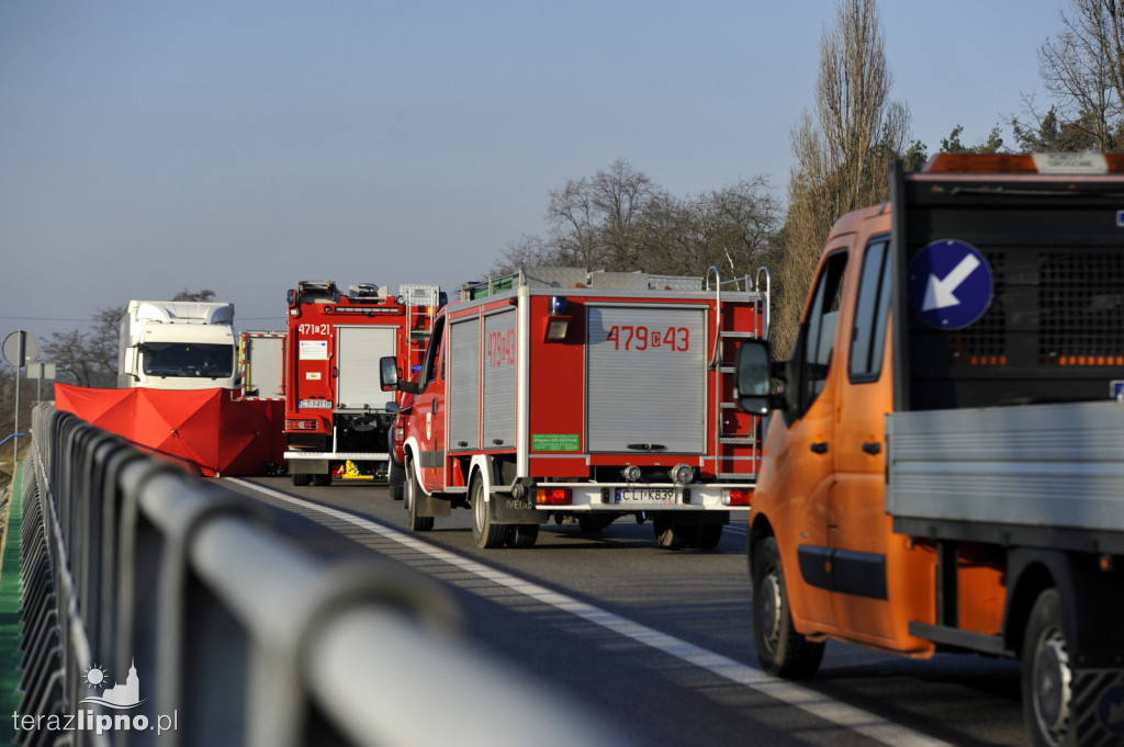 Śmiertelny wypadek na DK 10 w Lipnie
