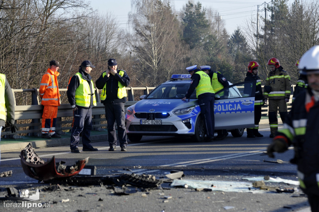 Śmiertelny wypadek na DK 10 w Lipnie