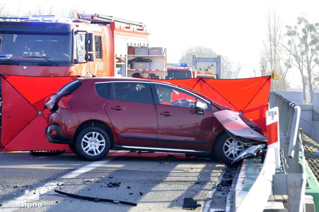 Śmiertelny wypadek na DK 10 w Lipnie
