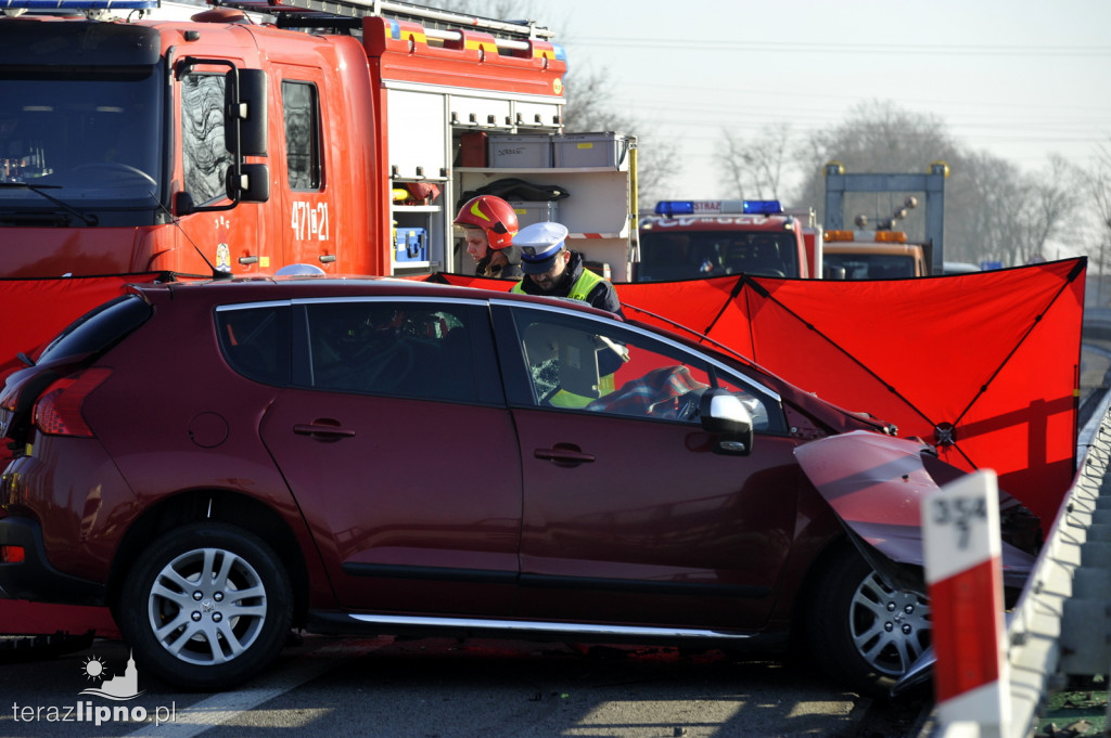 Śmiertelny wypadek na DK 10 w Lipnie