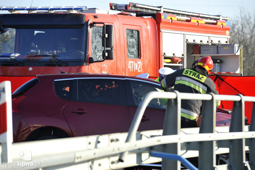 Śmiertelny wypadek na DK 10 w Lipnie