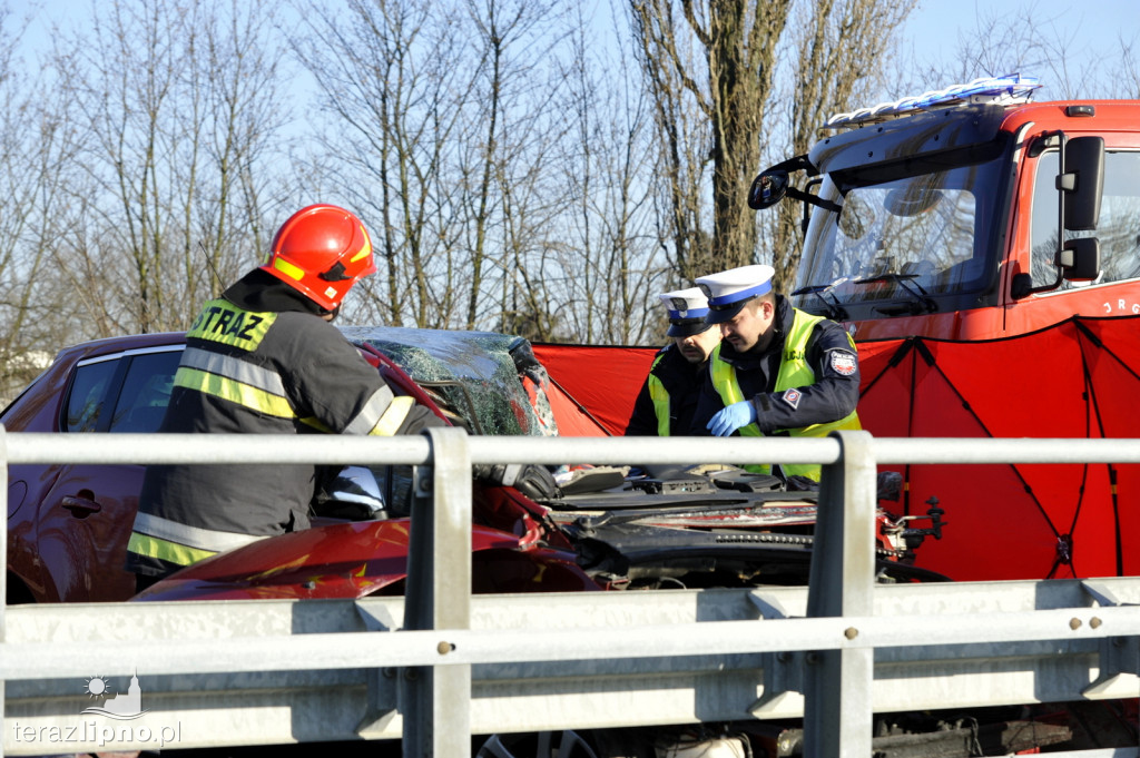 Śmiertelny wypadek na DK 10 w Lipnie