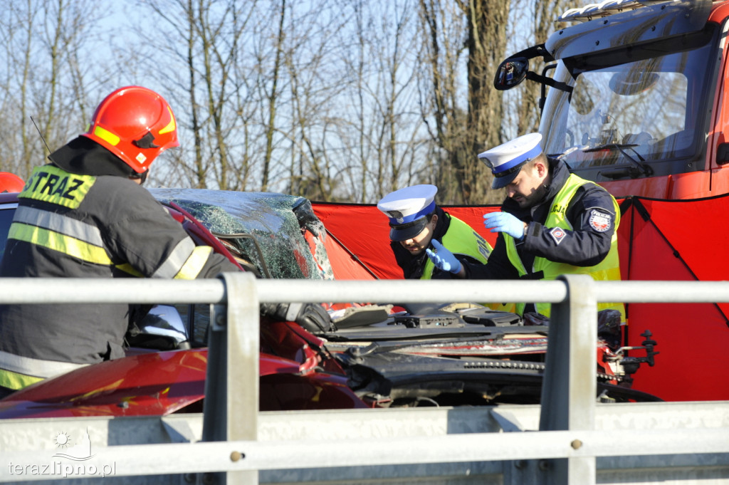 Śmiertelny wypadek na DK 10 w Lipnie