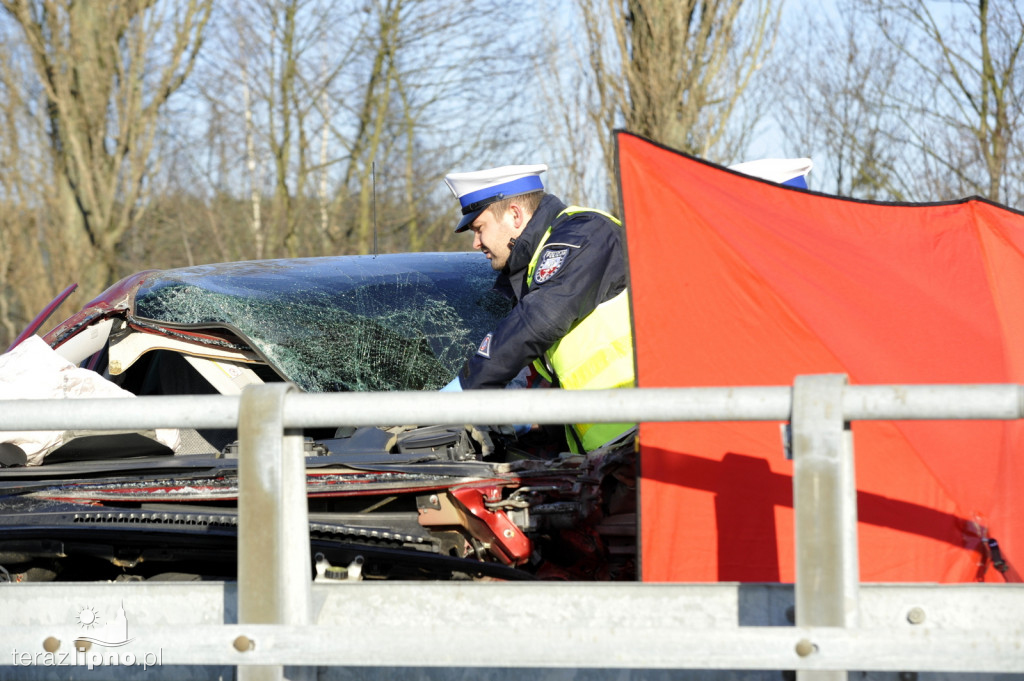 Śmiertelny wypadek na DK 10 w Lipnie