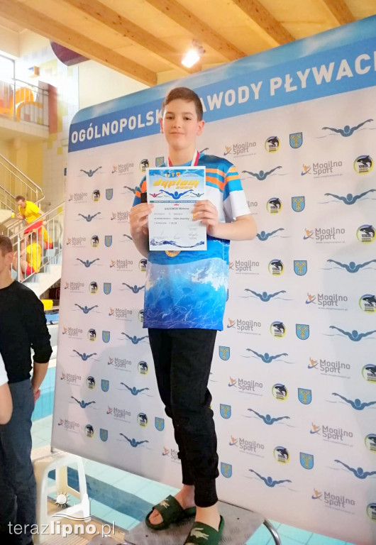 Udane zawody pływaków z Nemo Lipno