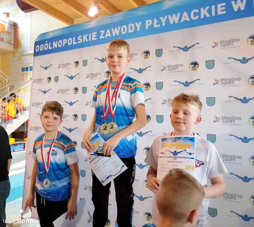 Udane zawody pływaków z Nemo Lipno