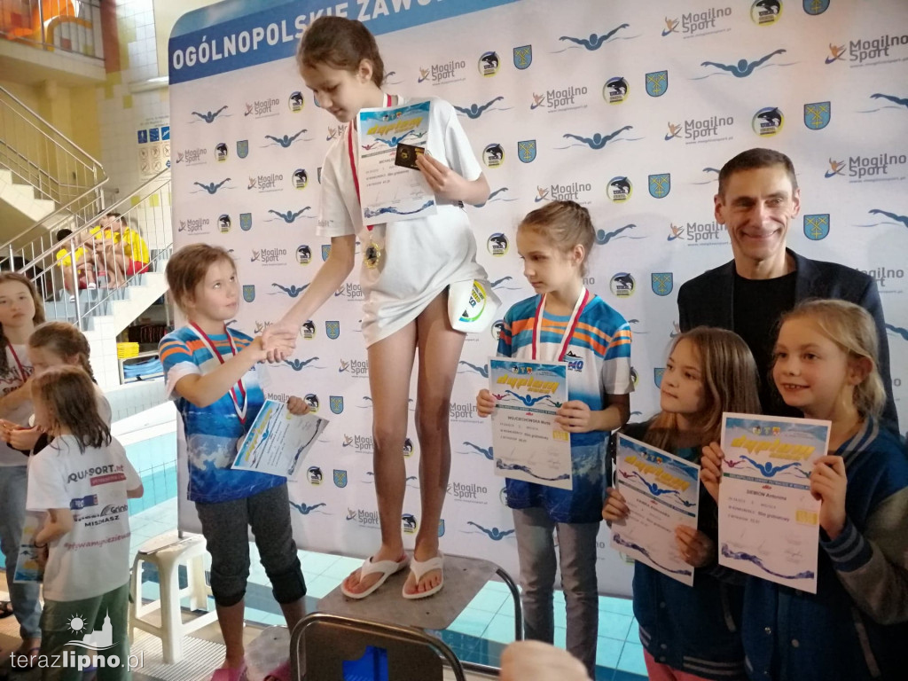 Udane zawody pływaków z Nemo Lipno
