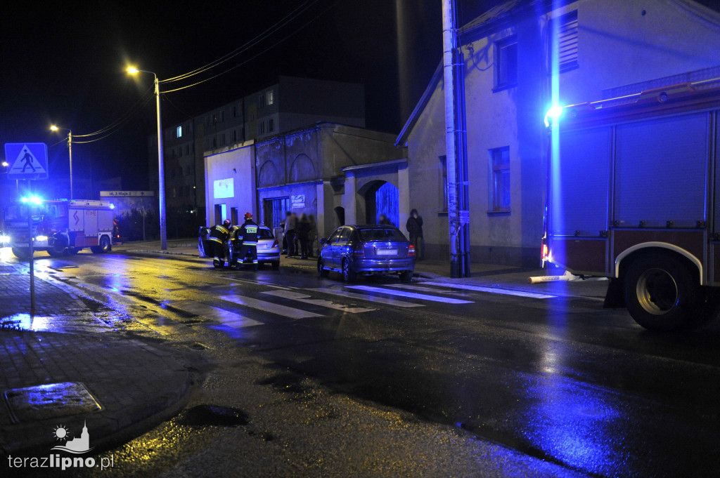 Zderzenie dwóch pojazdów w Lipnie
