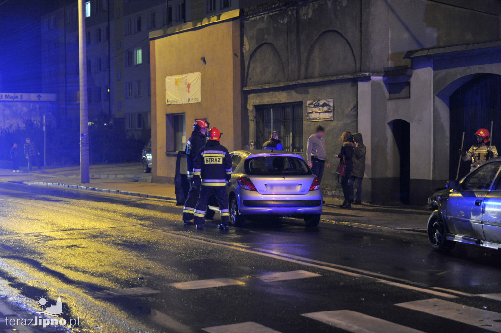 Zderzenie dwóch pojazdów w Lipnie