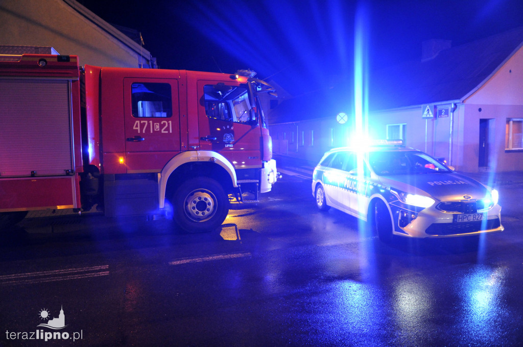Zderzenie dwóch pojazdów w Lipnie