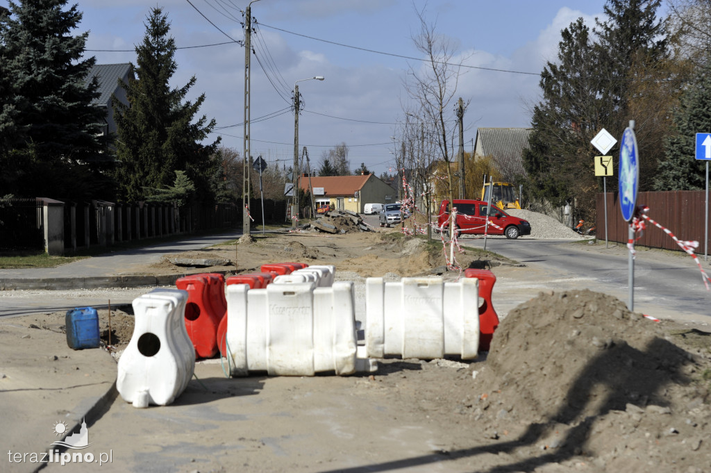 Remont na Osiedlu Kwiatów w Lipnie