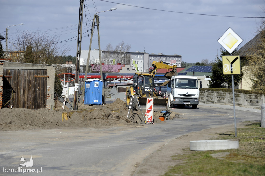 Remont na Osiedlu Kwiatów w Lipnie