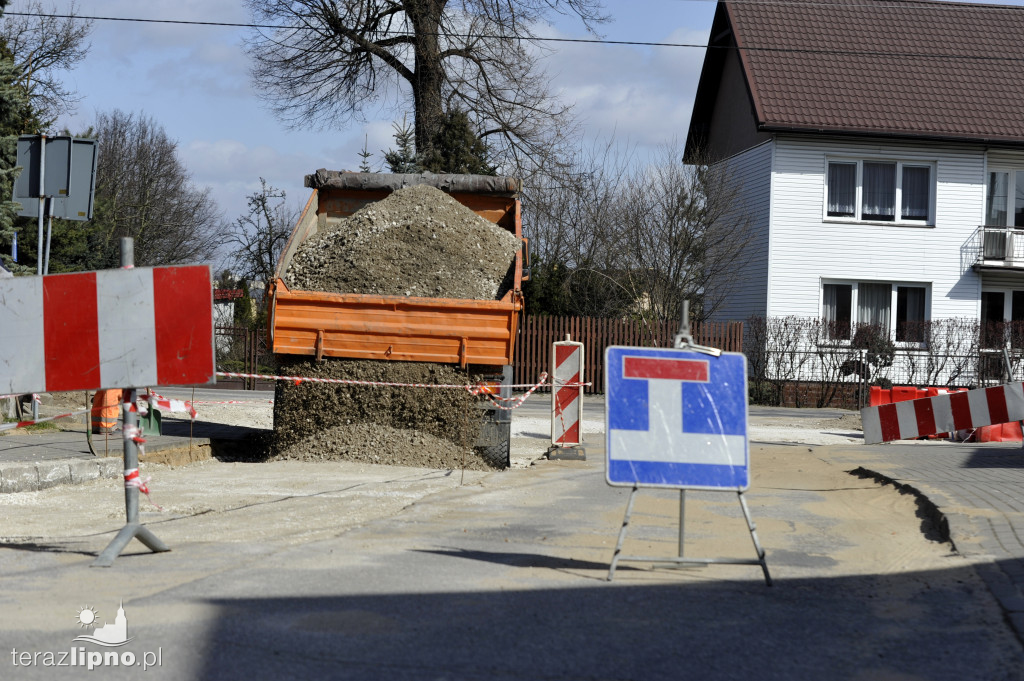 Remont na Osiedlu Kwiatów w Lipnie