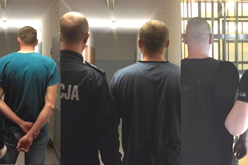 Trzech mężczyzn strzelało w kierunku pojazdu