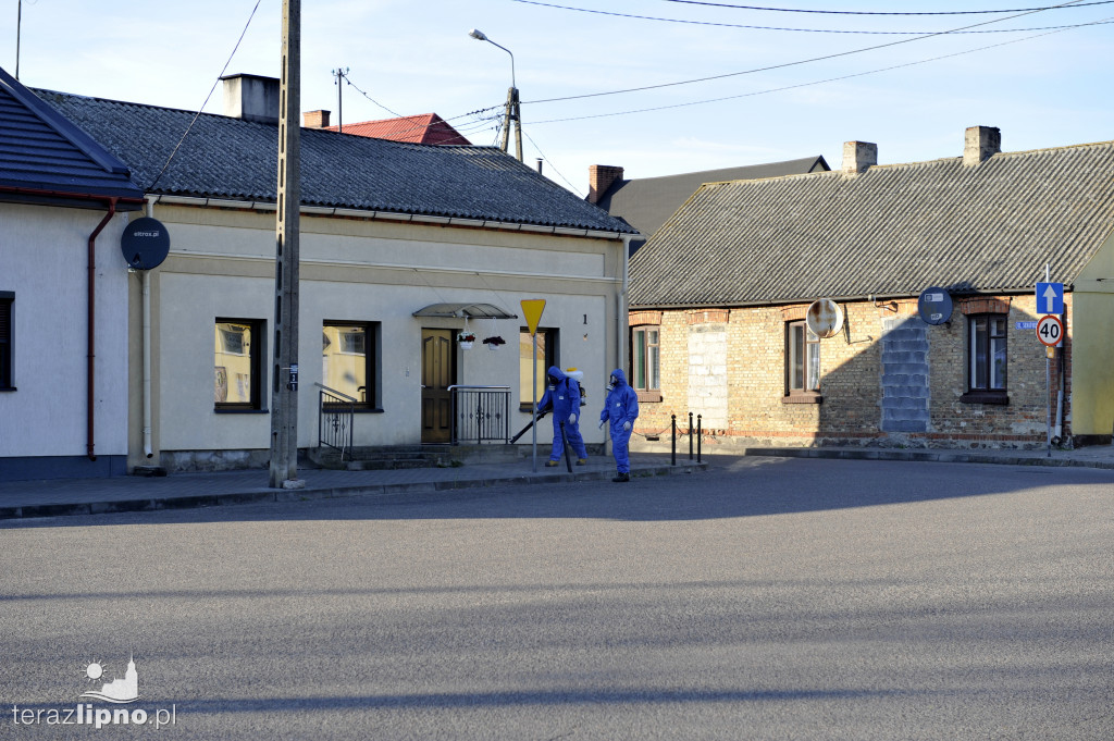 Bobrowniki: dezynfekcja przestrzeni publicznej