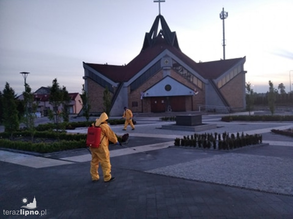 Dezynfekcja przestrzeni publicznej