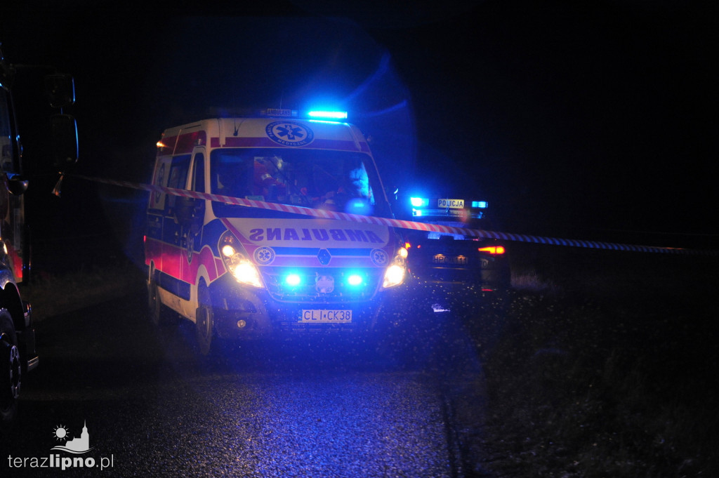 Zderzenie czołowe dwóch pojazdów w gm. Bobrowniki