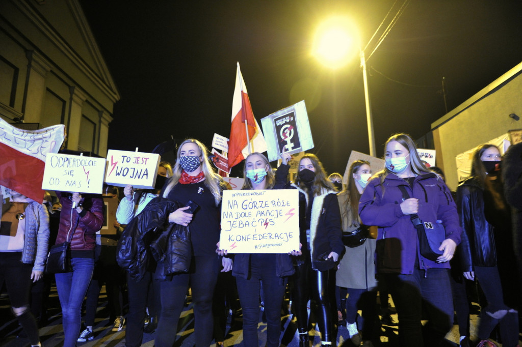 Strajk kobiet przeszedł ulicami Lipna