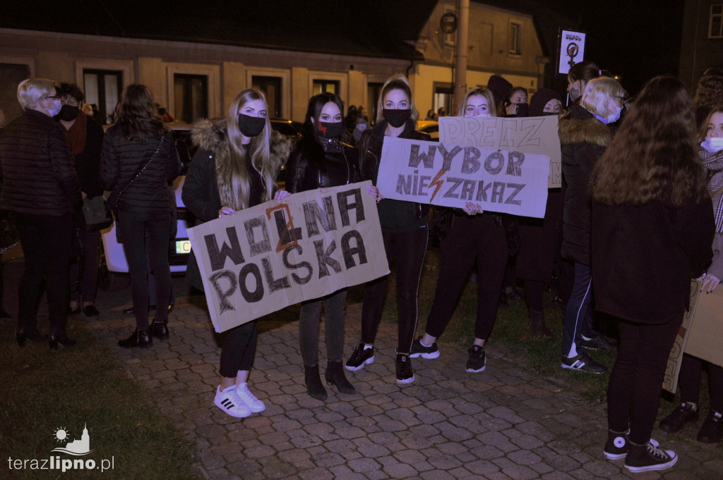 Strajk kobiet przeszedł ulicami Lipna