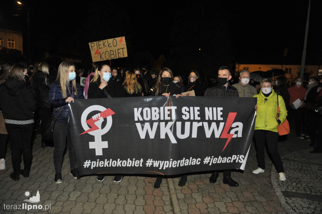 Strajk kobiet przeszedł ulicami Lipna