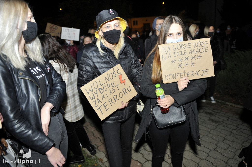 Strajk kobiet przeszedł ulicami Lipna