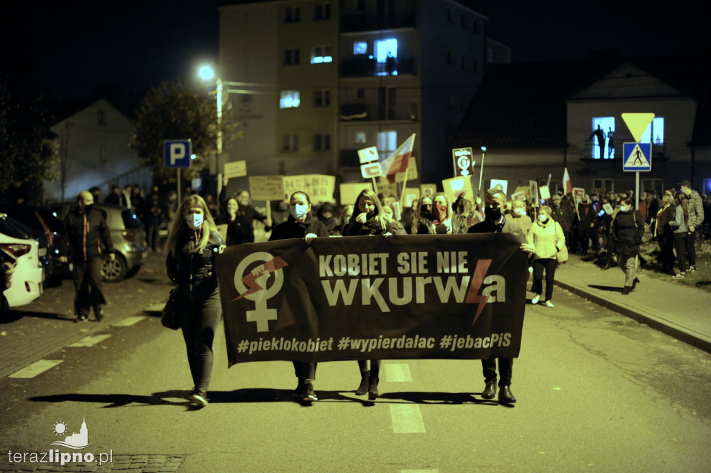 Strajk kobiet przeszedł ulicami Lipna
