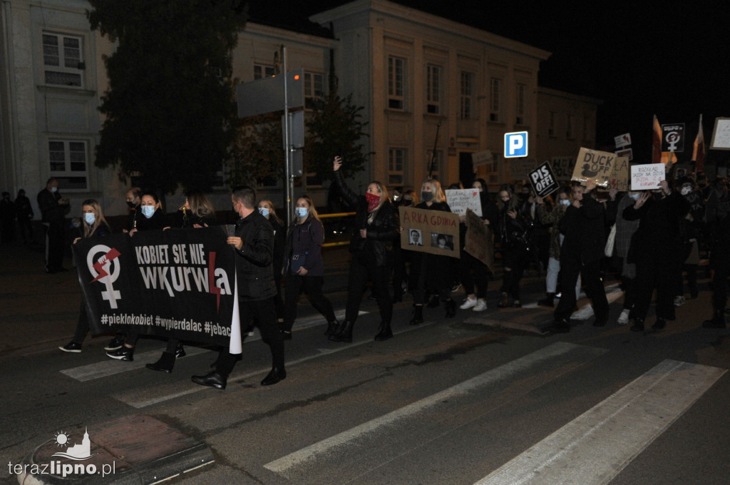 Strajk kobiet przeszedł ulicami Lipna